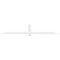 Ekena Millwork Eugene Architectural Grade PVC Gable Bracket, 108"W x 18"H x 2"D x 4"F, 4/12 Pitch GBP108X18X0204EUG00 - alternate 2
